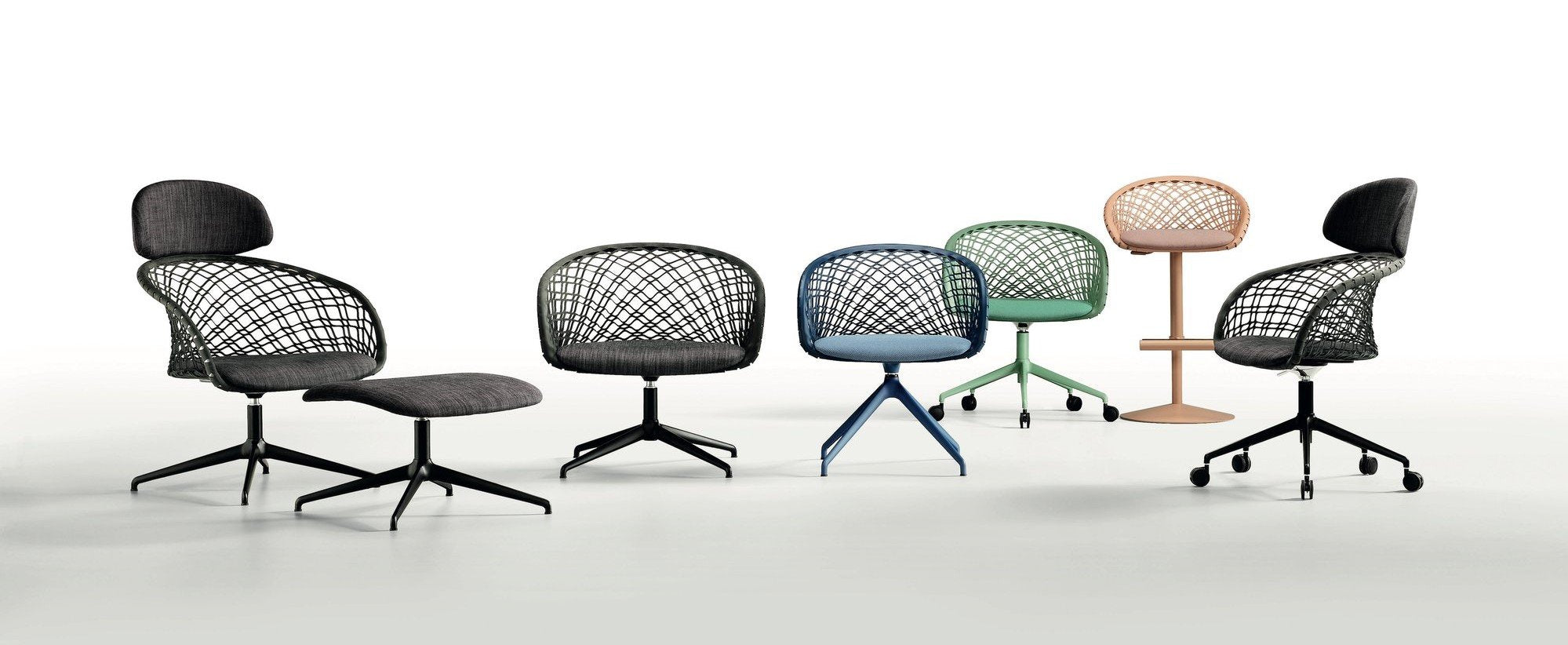 Midj in Itlay p47 chair collection