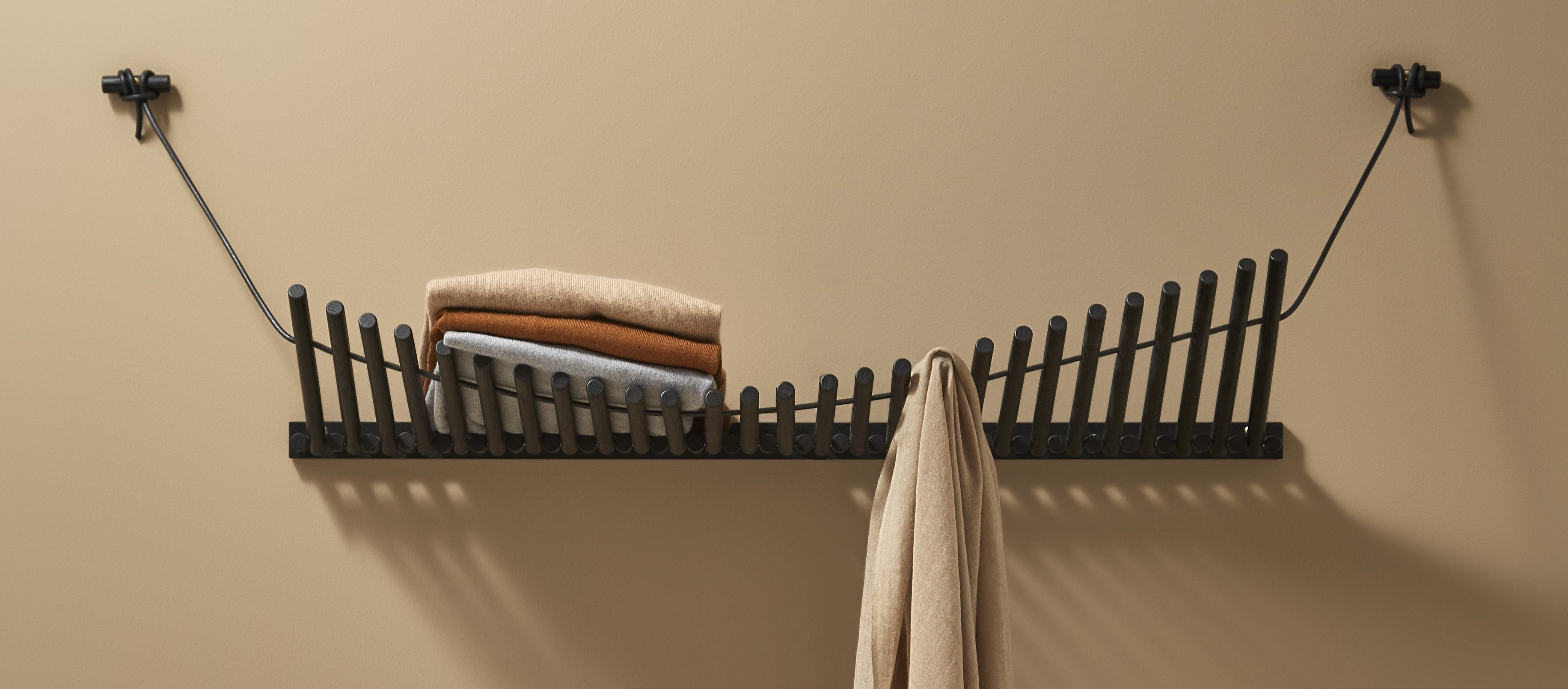 Hooks, Racks + Stands