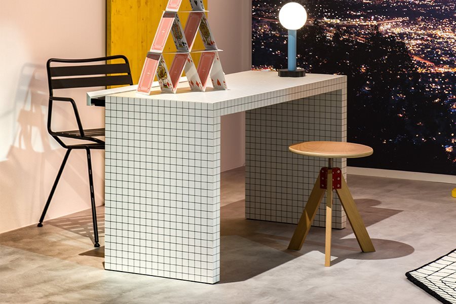 Quaderna table by Italian brand Zanotta