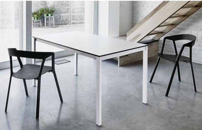 Compass chairs by Kristalia in black