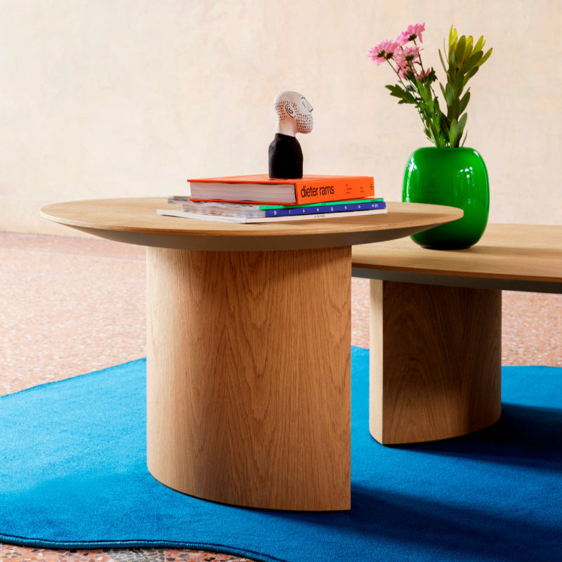 Miniforms wooden coffee side table Plautino