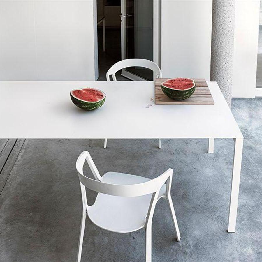 Compass chair by Kristalia in white