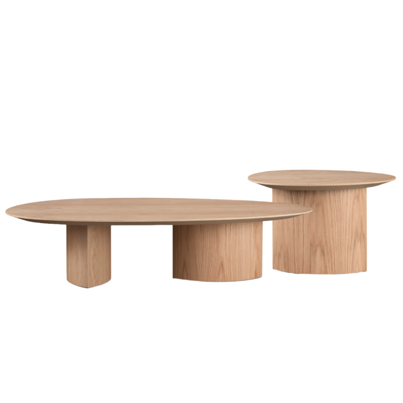 Miniforms wooden coffee table Plautino