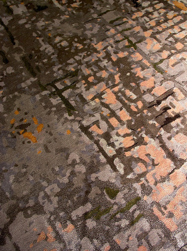 Wall Patina Rug by Volver Studios