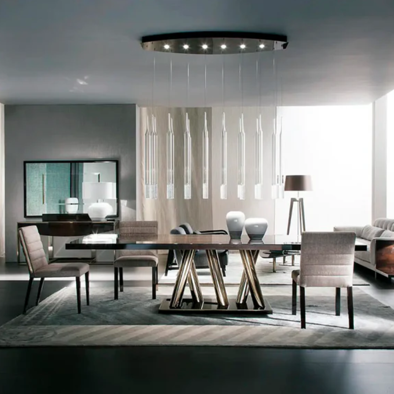 Aston Chairs and Table by Costantini Pietro