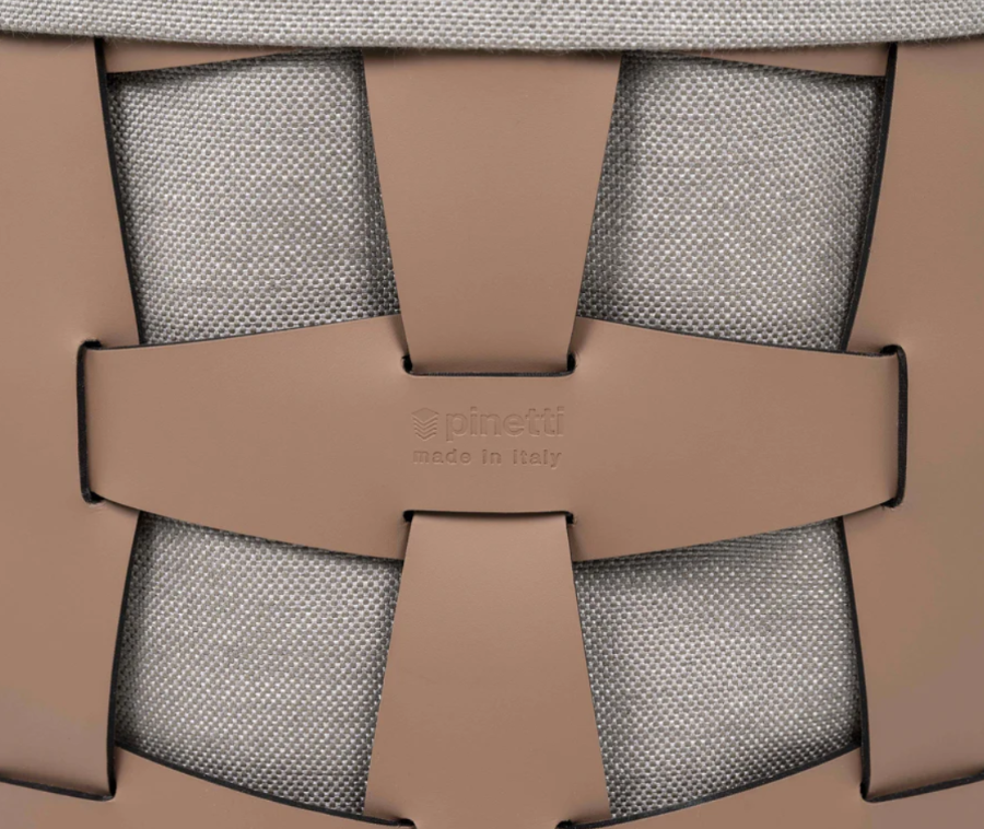 pinetti leather basket
