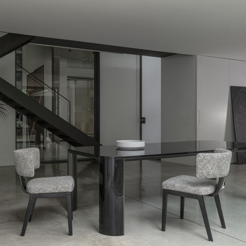 Otto Luxury Dining Chairs and table by Costantini