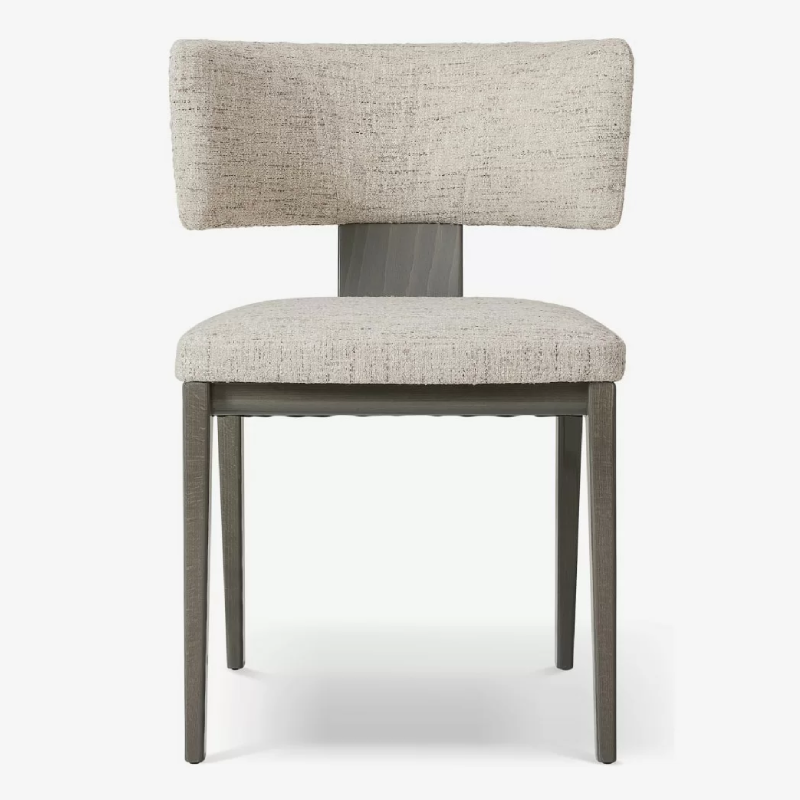 Otto Modern Luxury Dining Chair in beige