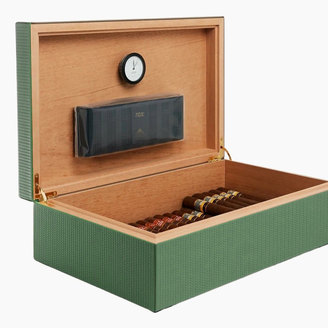 luxury leather gift for men Humidor box