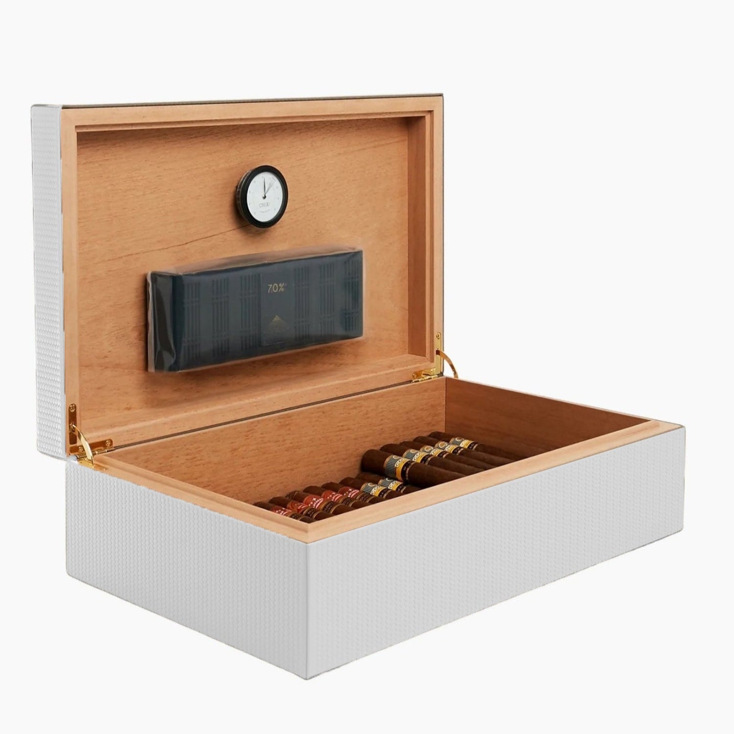 Pinetti leather box humidor luxury gift