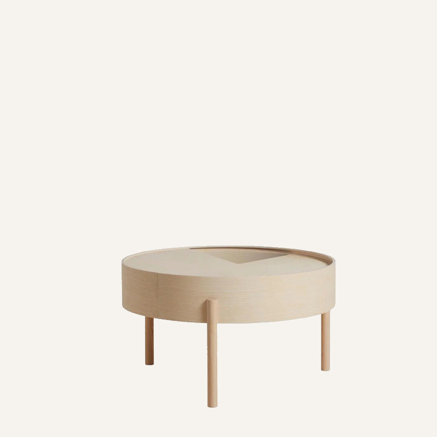 Round coffee tables