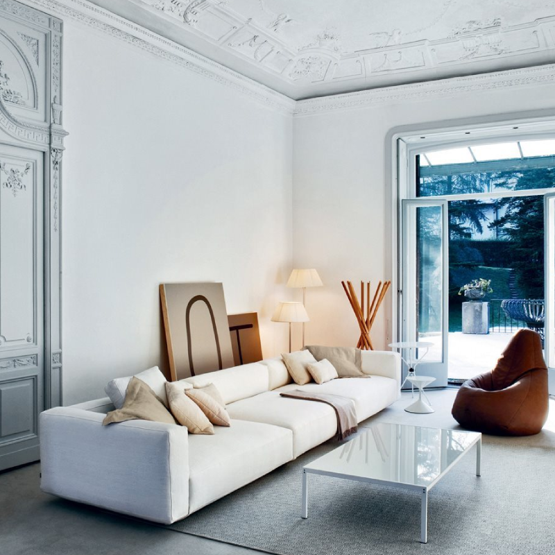 Sacco Bean Bag Zanotta in brown