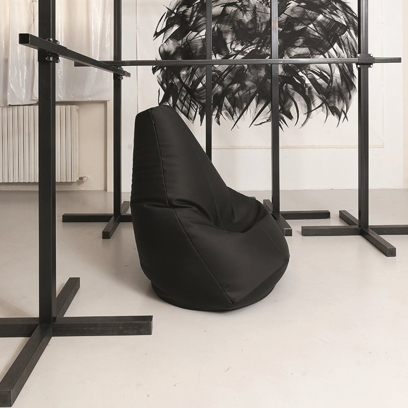 Sacco Bean Bag Zanotta in black