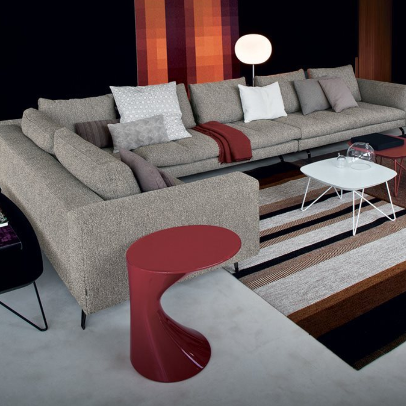 Tod Side Table by Zanotta in red