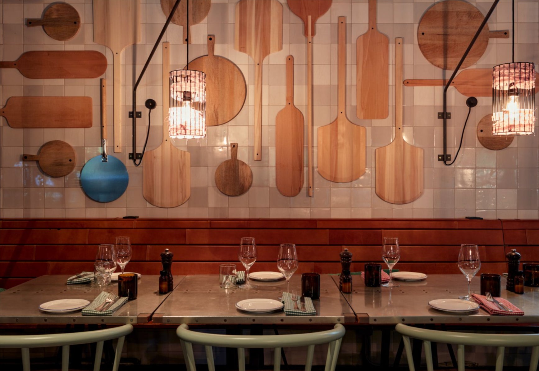 w Billiani chairs in restaurant