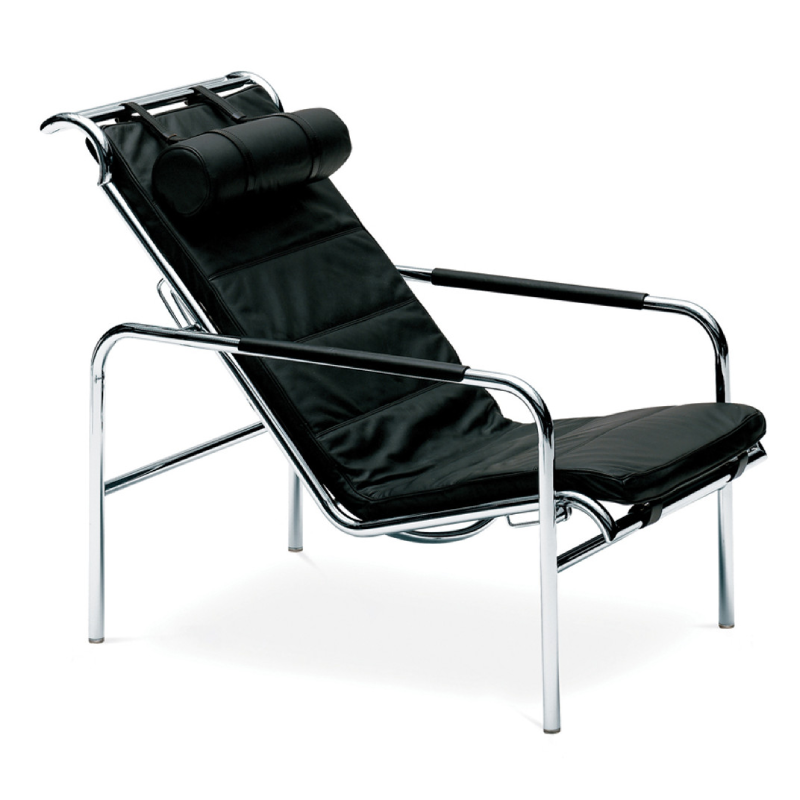 Genni Lounge Chair by Zanotta in black