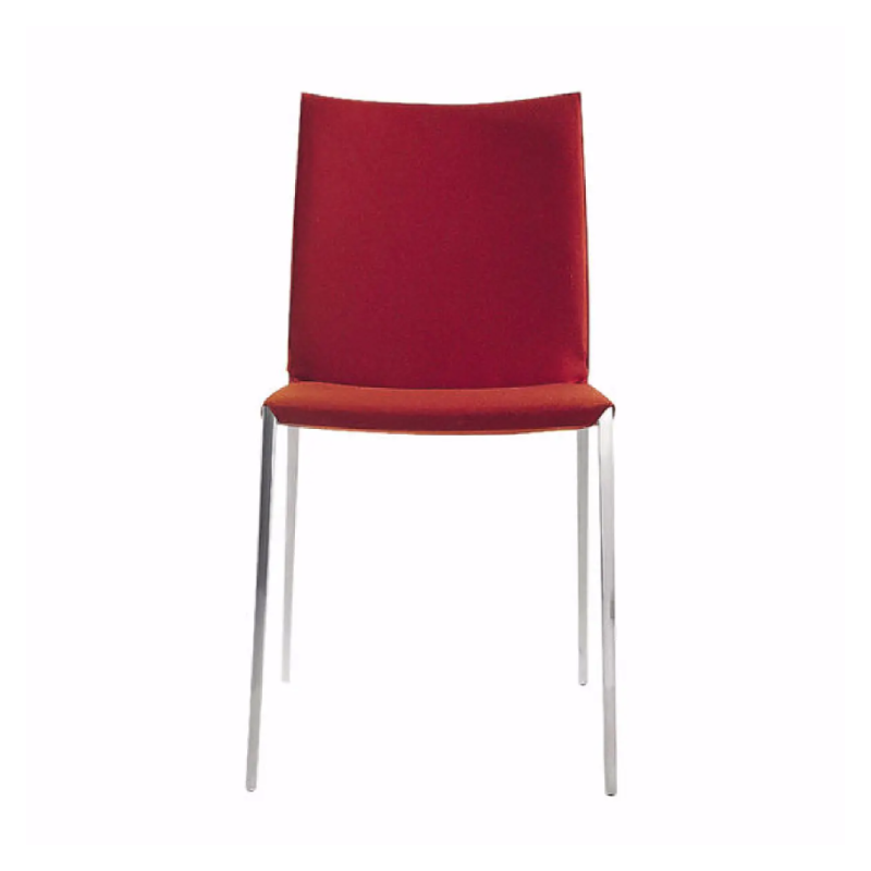 Lia Modern Dining Chair in red by Zanotta