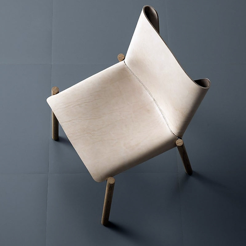 1085 Edition Chair in natural Leather by Kristalia
