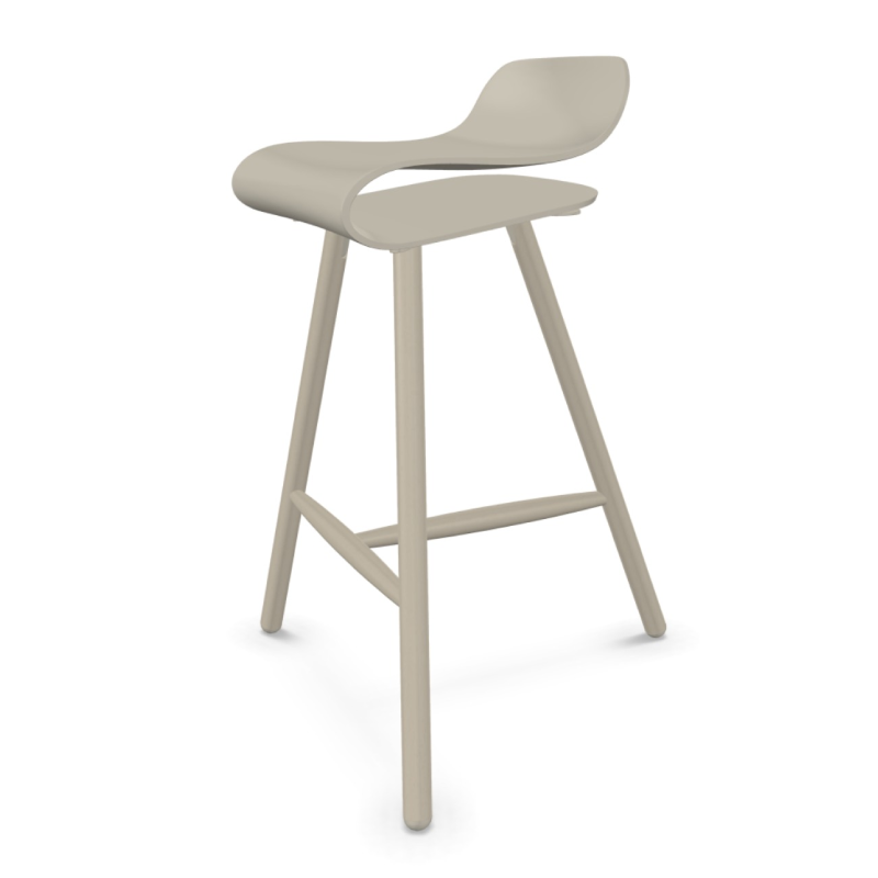 BCN Stool Wooden Base | Kristalia