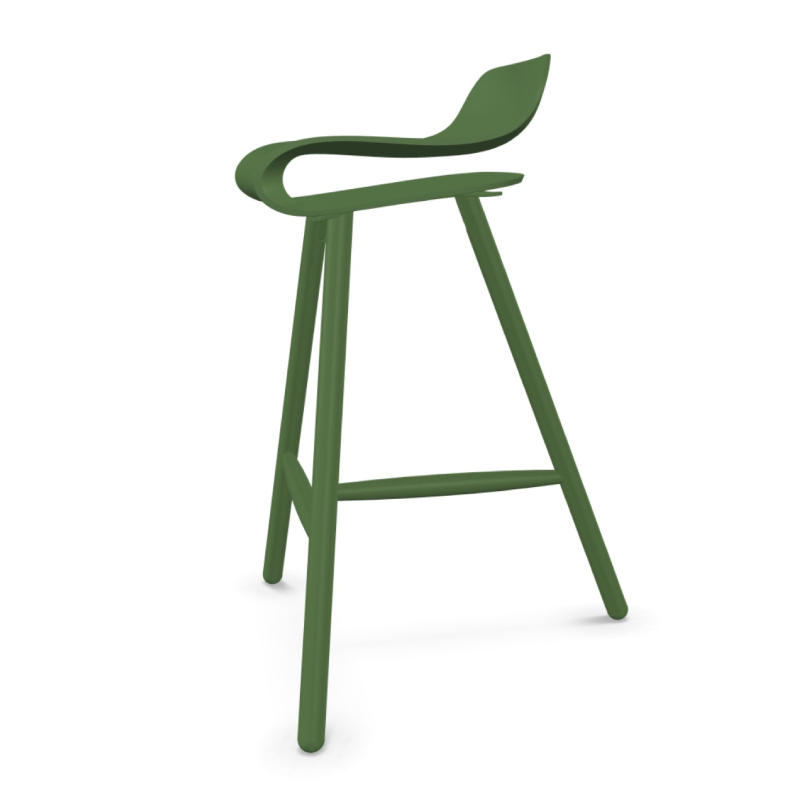BCN Stool Wooden Base | Kristalia