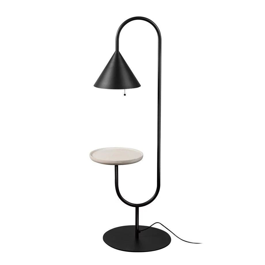 floor lamp with table
