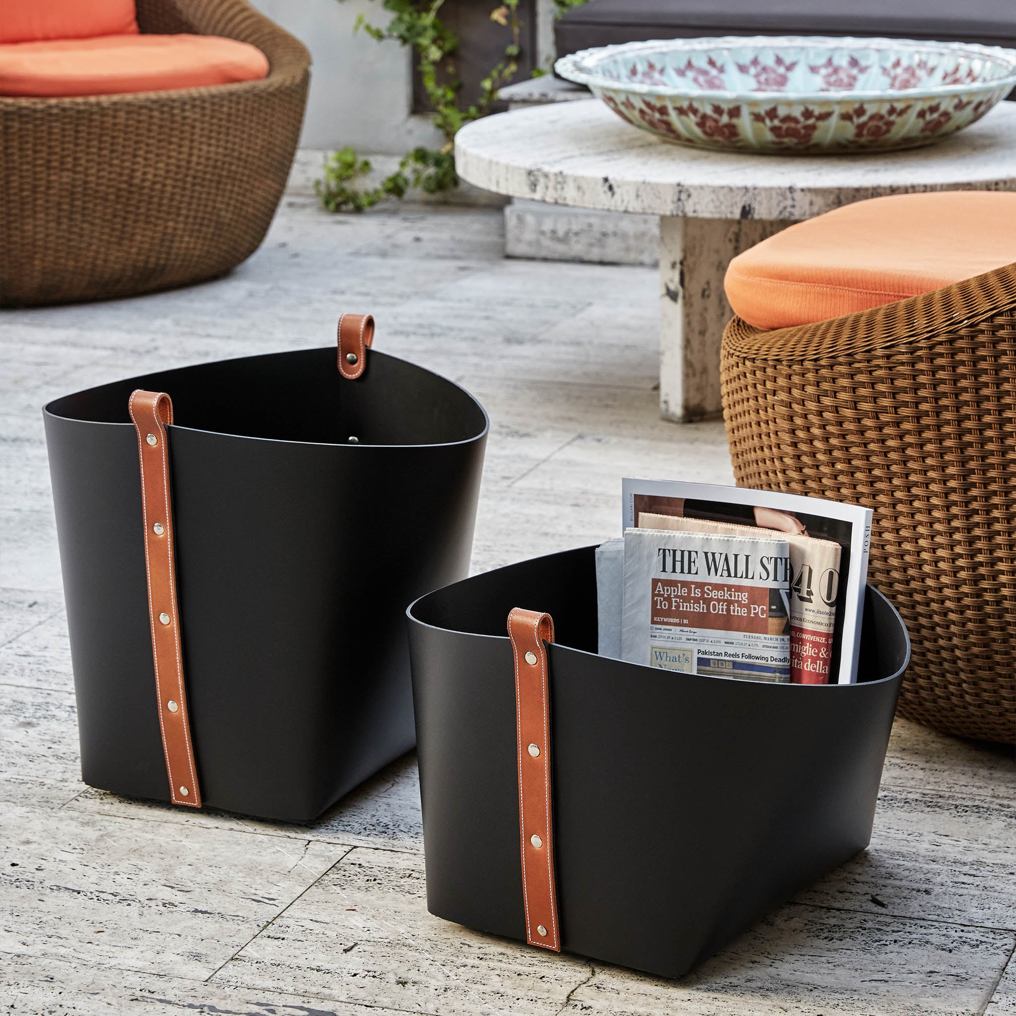 italian baskets by pinetti