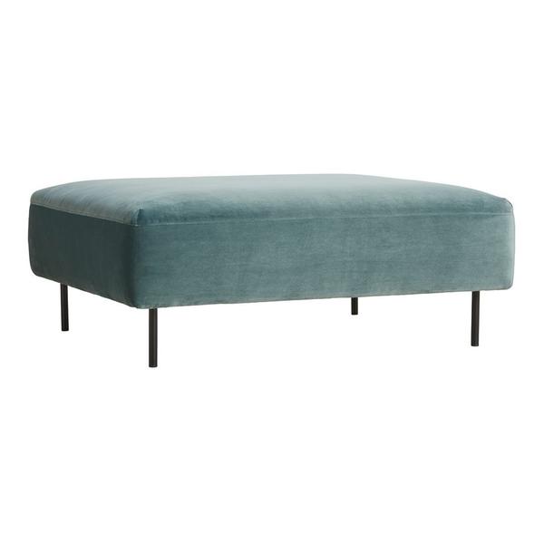 Chair and a half with ottoman