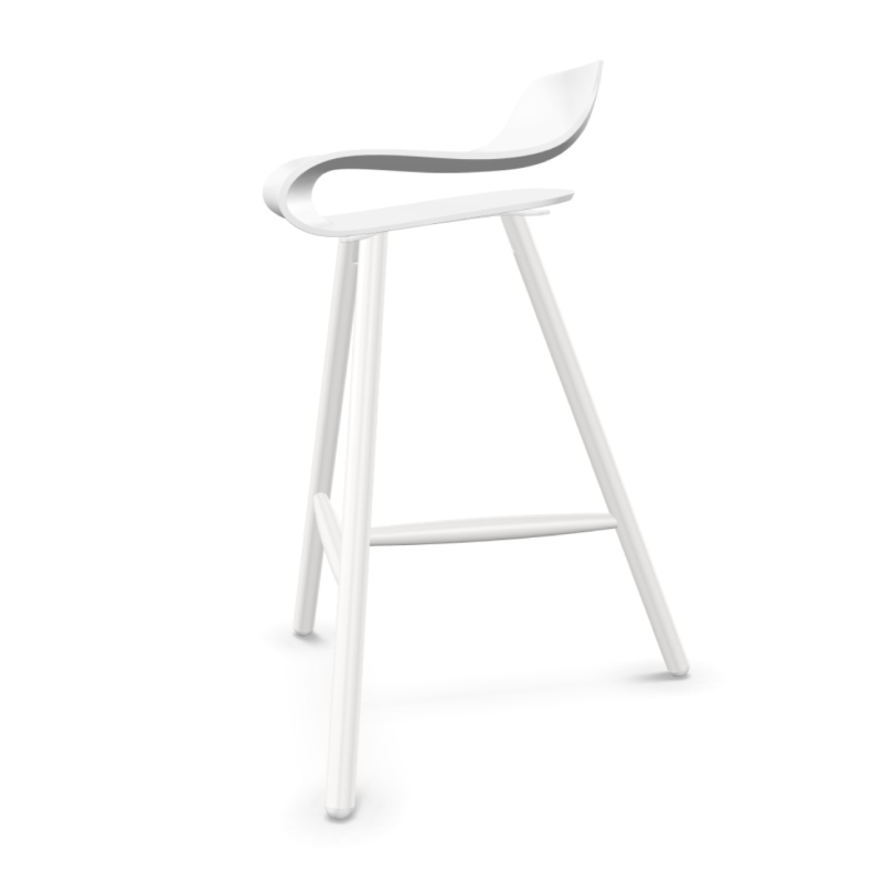 BCN Stool Wooden Base | Kristalia