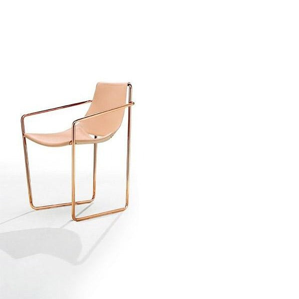 leather armchair