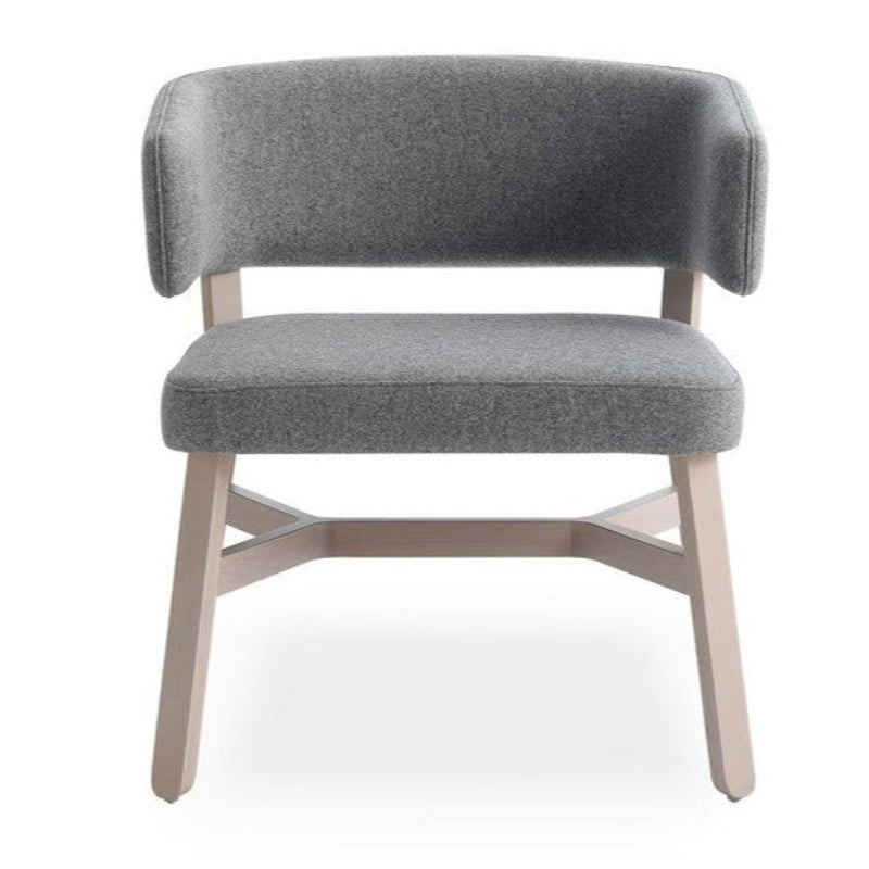 Croissant Upholstered Lounge Chair 572