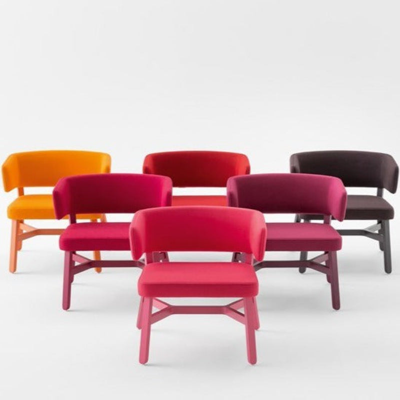 Croissant Upholstered Lounge Chair 572