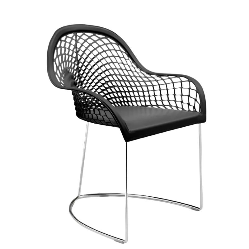 Leather armchair