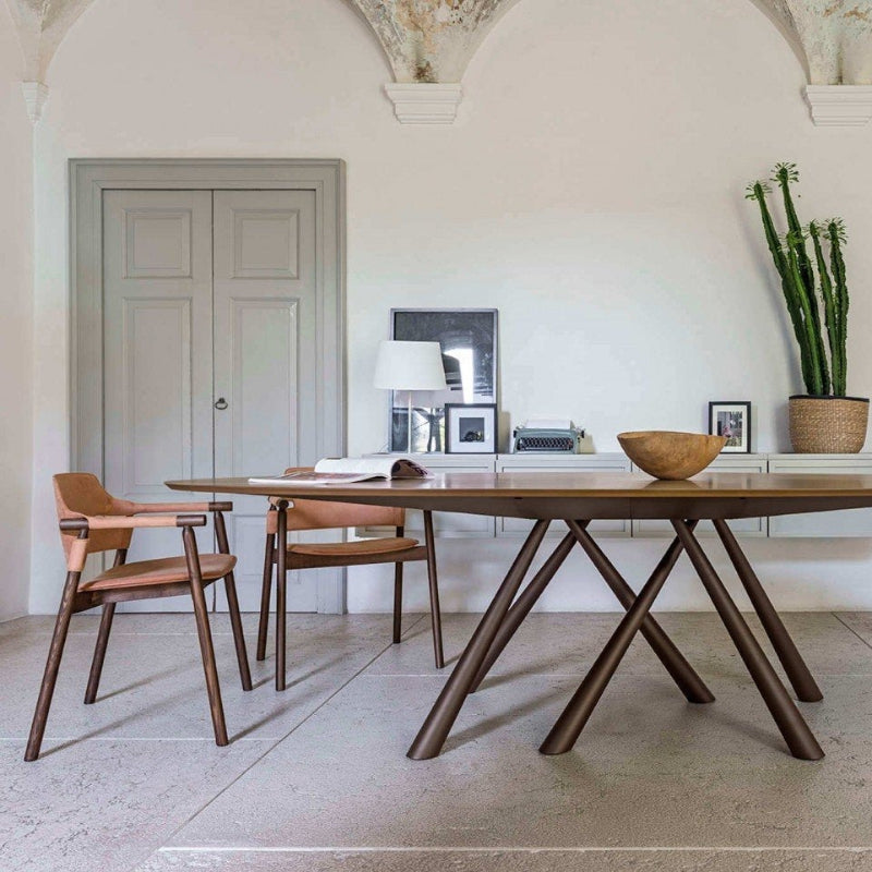 leather armchair midj