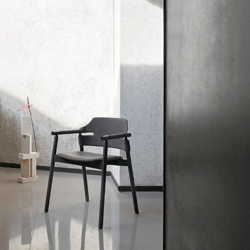 leather armchair midj