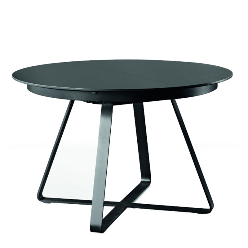 round extendable dining table