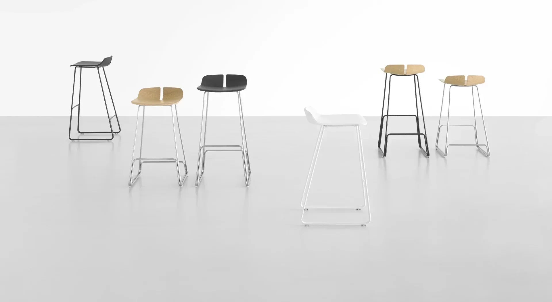 Lapalma Stools in various heights and colors