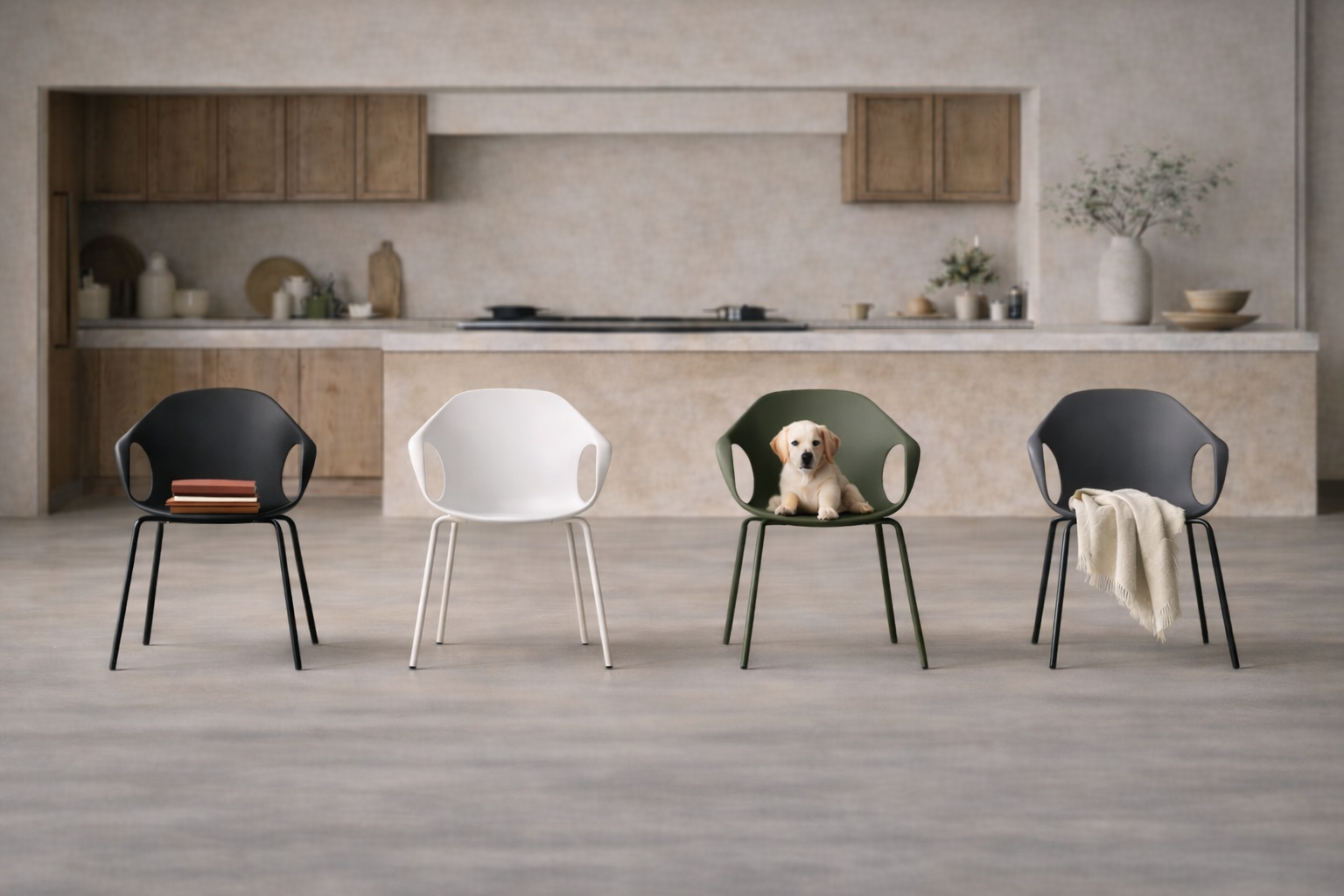 Spotlight on Kristalia's Award-Winning Elephant Dining Chairs