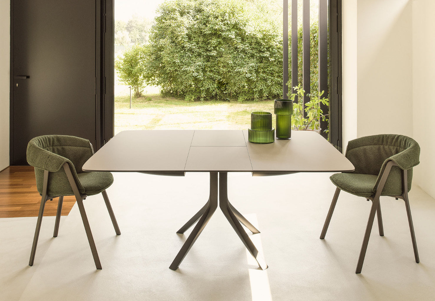 How many chairs fit around my table?
