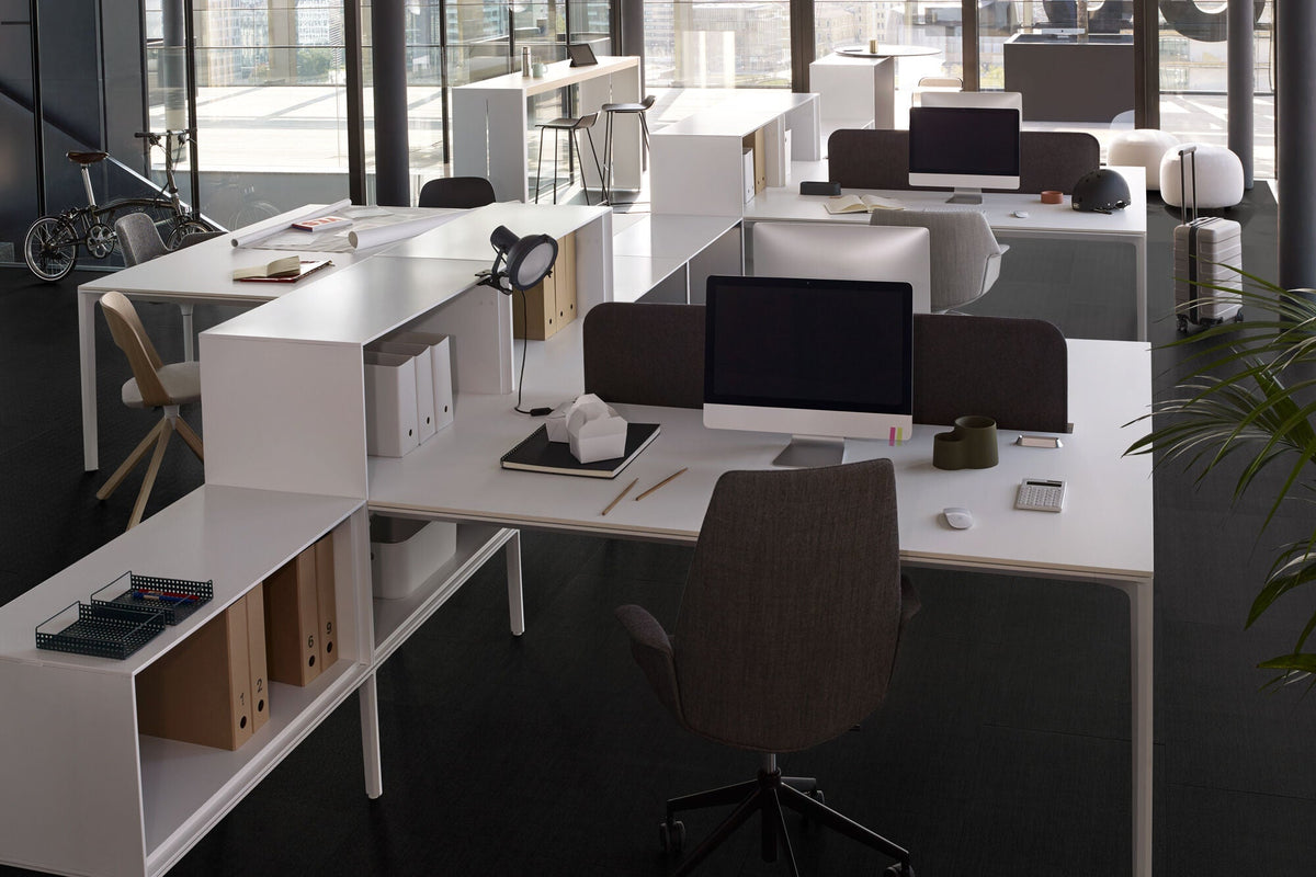 The ADD System: A Luxurious Modular Desk System and Shelves
