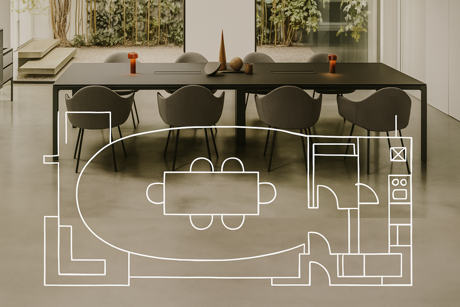 The Secret to Choosing Luxury Dining Tables That Work in Open-Concept Homes