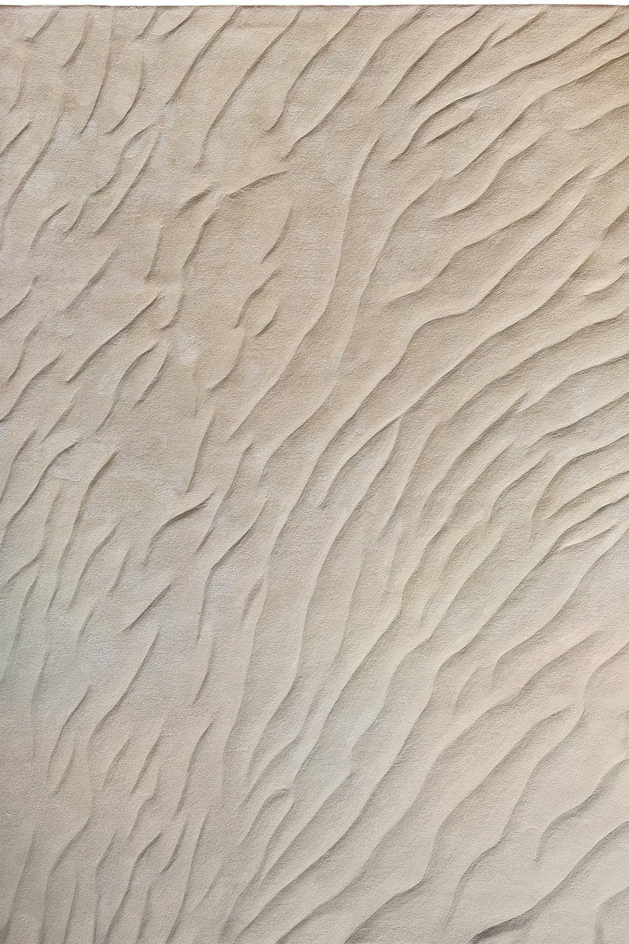 Sand Lines Rug Sand Handtufted Rug by Volver Studios | Modern Loft