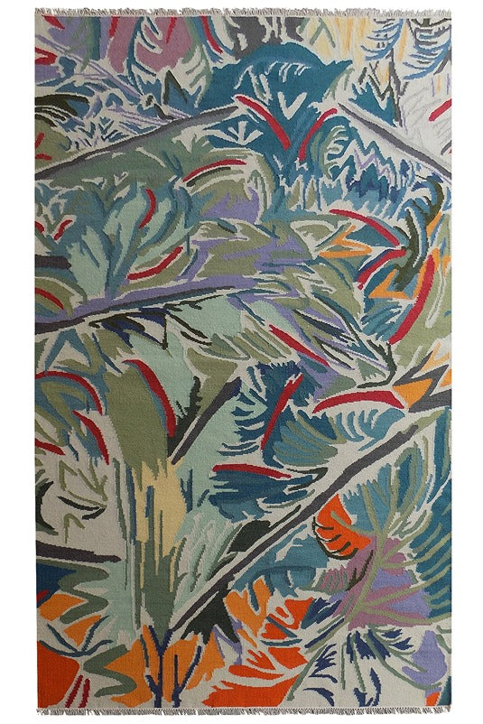 Falling Forest Flat Rug | Shop luxury modern rugs