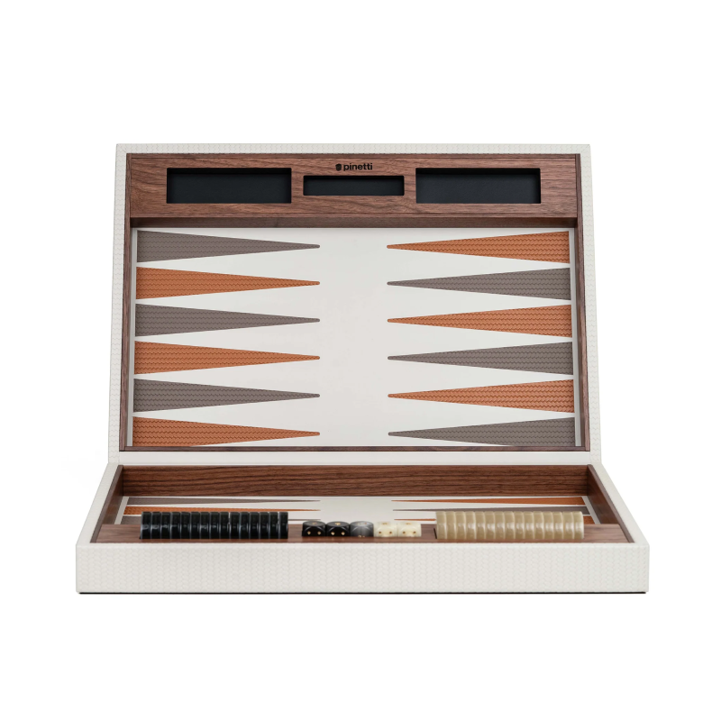 Pinetti Backgammon Set: Luxury Designer Game