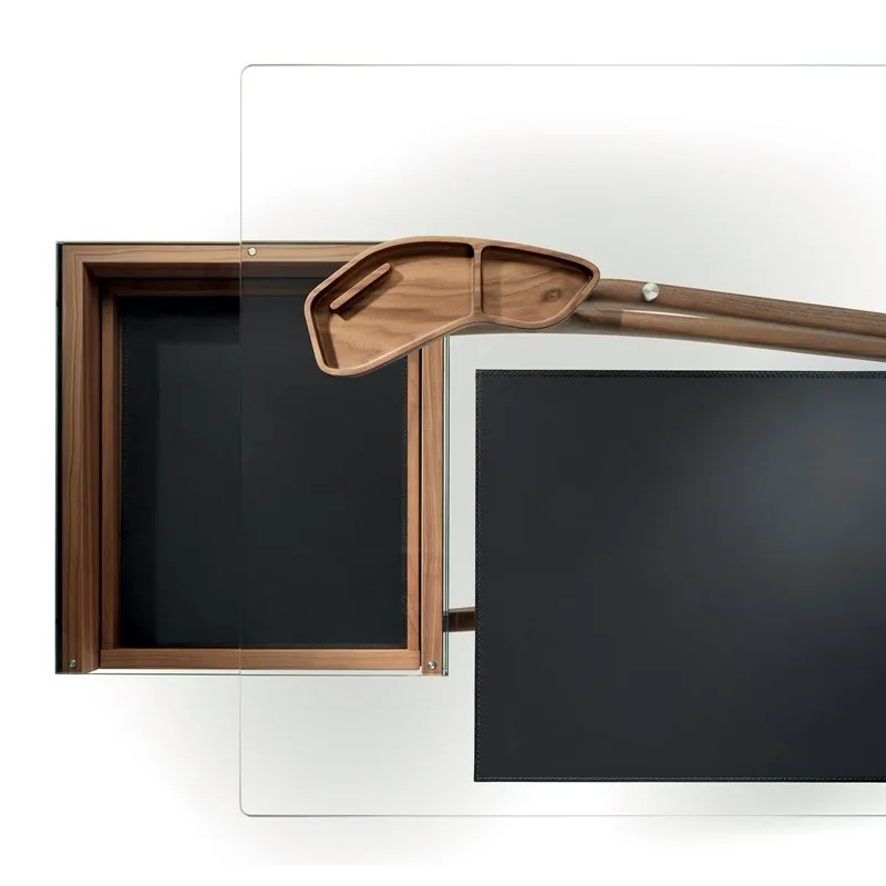 top view of Cavour Desk by Zanotta