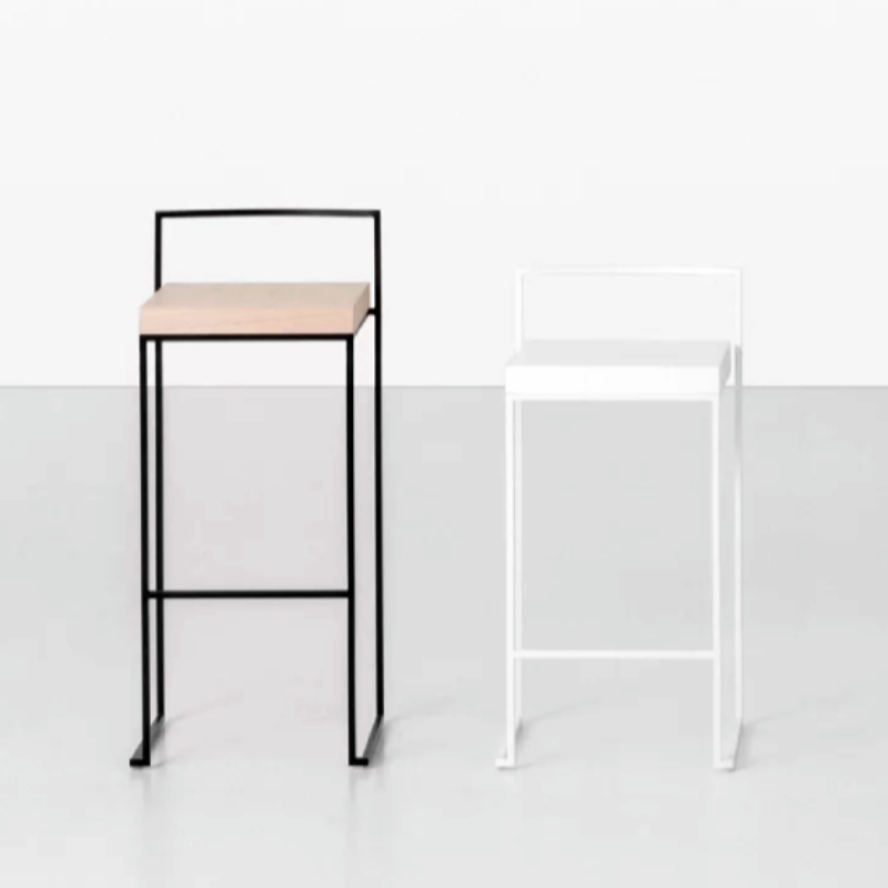 Cubo Stackable Sled Base Stool