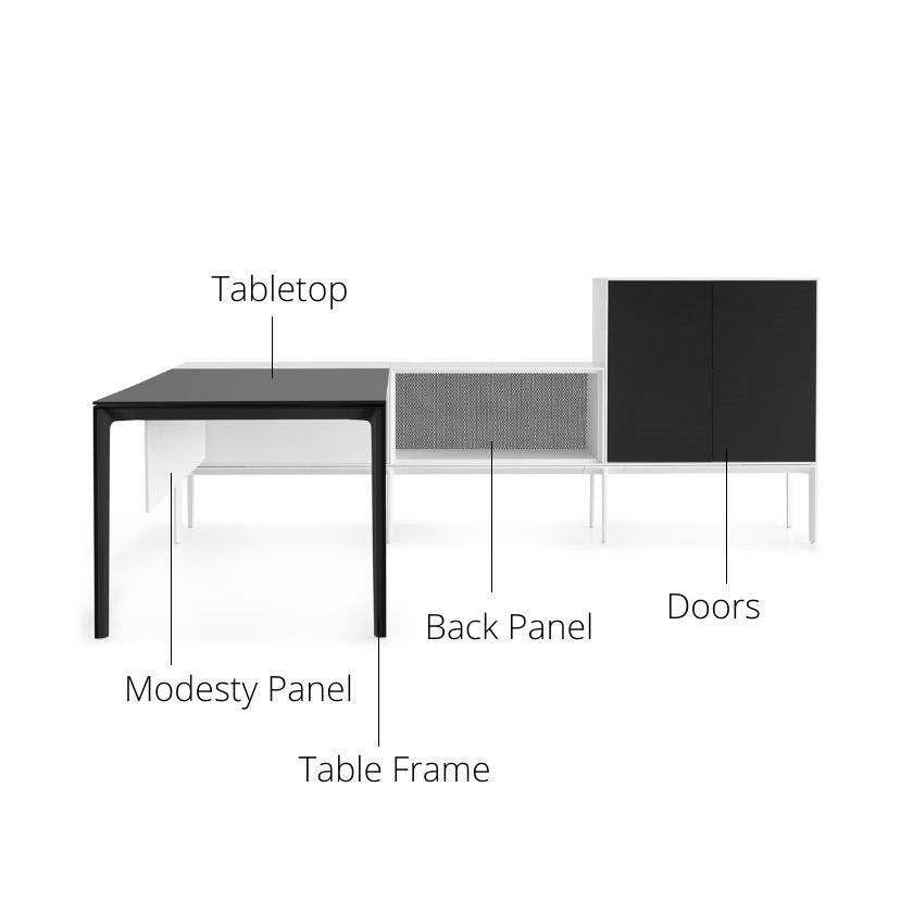 Lapalma ADD System L Shape Desk