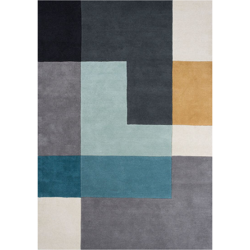 Ometri Handtufted Area Rug Linen Design