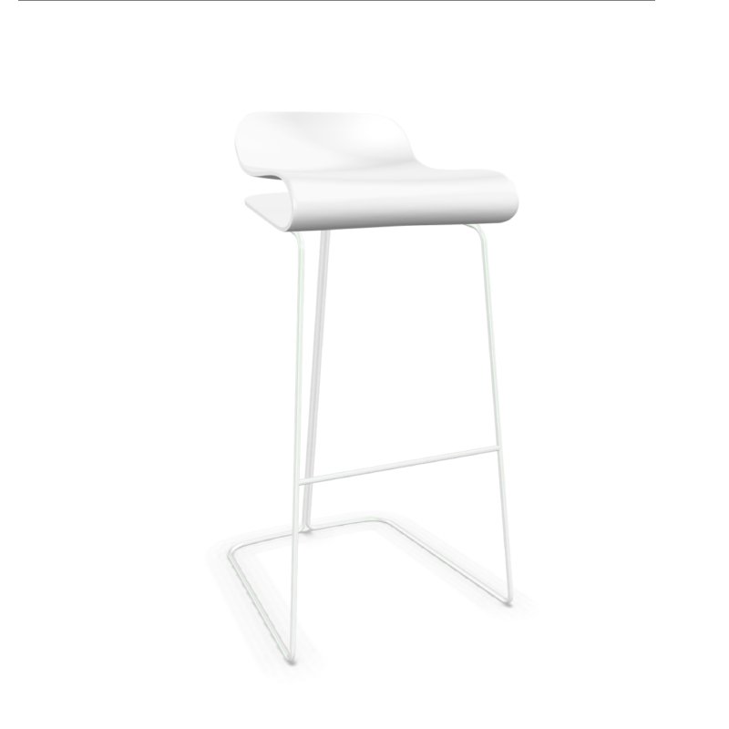 BCN Stool Sled Base | Kristalia