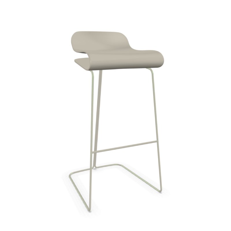 BCN Stool Sled Base | Kristalia