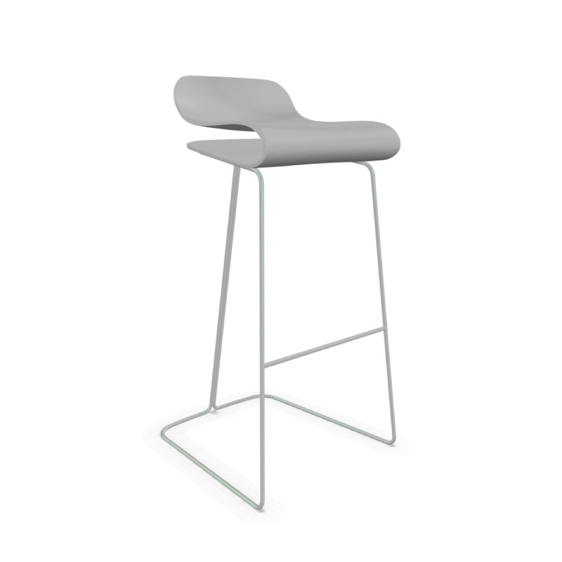 BCN Stool Sled Base | Kristalia